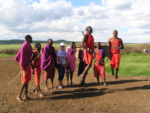 Visiting the Masai tribe, Kenya ©Venus Adventures