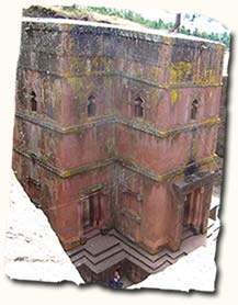 Rock-hewn churches Lalibela, Ethiopia