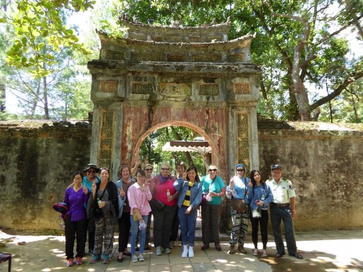 A fun day out visiting temples and pagodas with Hue's Lady Bikers ©Venus Adventures