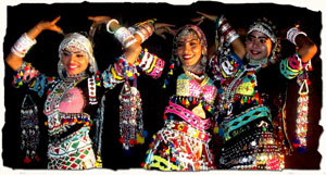 Rajasthani folk dancers, India